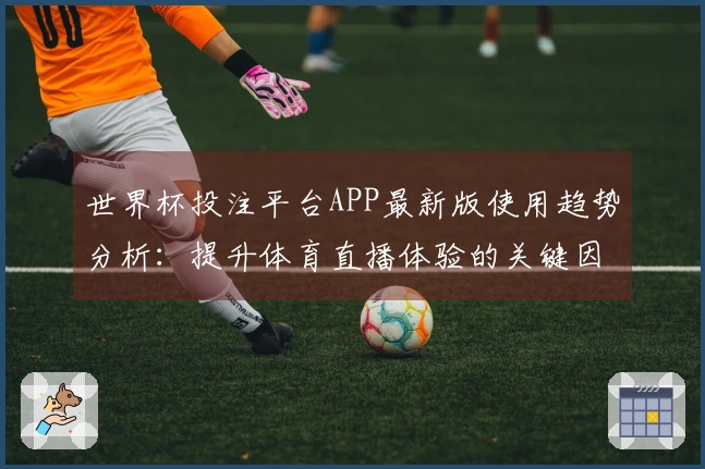 世界杯投注平台APP最新版使用趋势分析：提升体育直播体验的关键因素